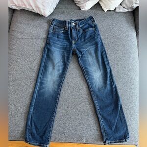 Dark blue slim fit jeans kids